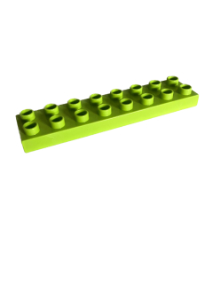 Lego® Duplo® kostka sv. zelená 2x8 úzká